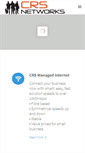 Mobile Screenshot of crsnetworks.ca